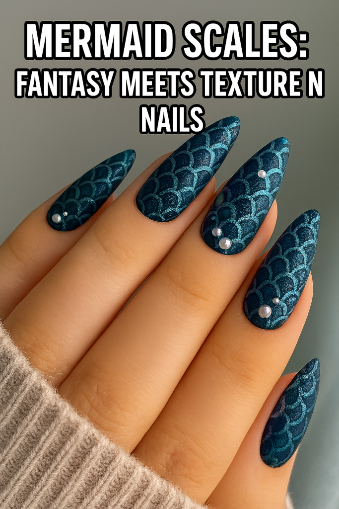 Mermaid Scales Fantasy Meets Texture